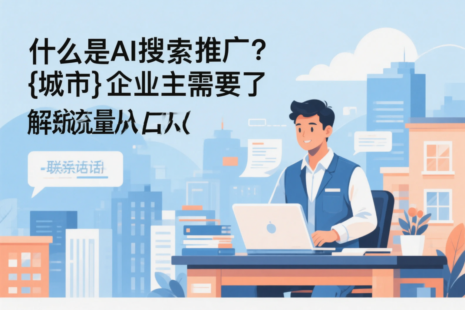 什么是AI搜索推广?贺州企业主需要了解的新流量入口