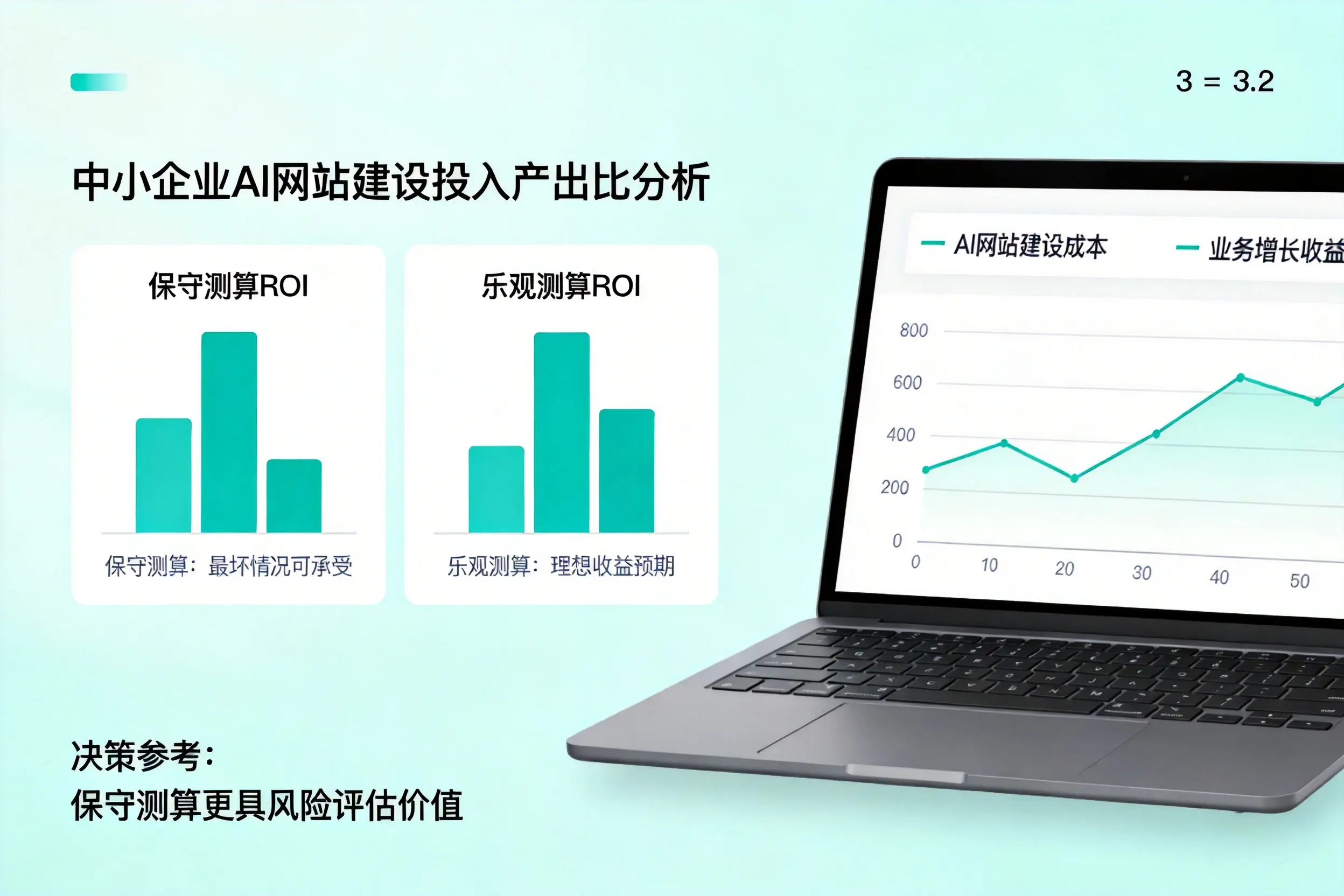 贺州中小企业AI网站建设投入产出比怎么算?先看这份分析