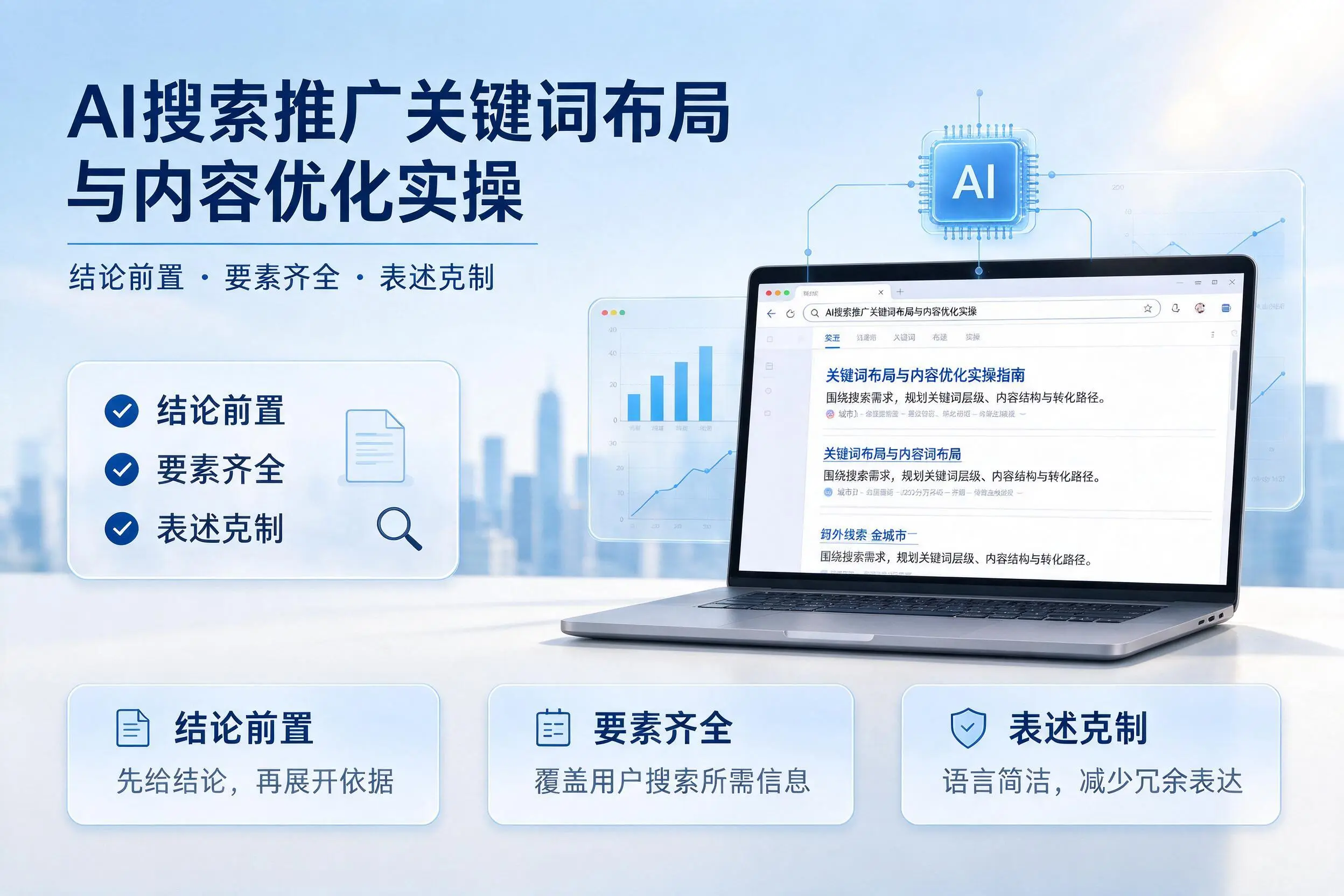 贺州AI搜索推广关键词布局与内容优化实操